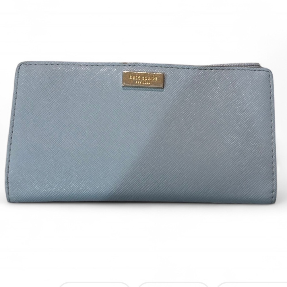 Kate Spade Blue Bifold Wallet